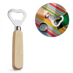 Apribottiglie in Legno e Metallo Holz 50 Pz