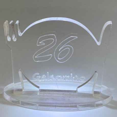 Segnatavolo In Plexiglass